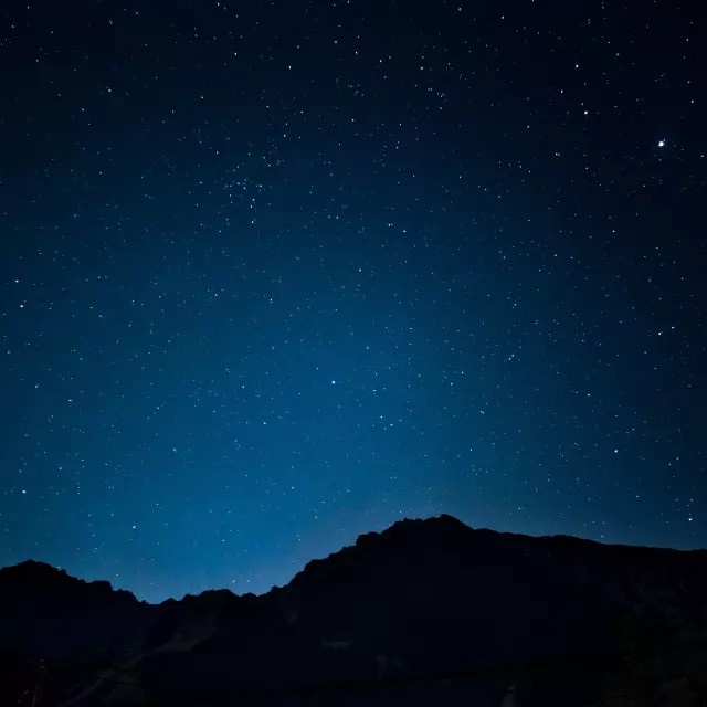 Starry sky, Cilaos, Reunion Island