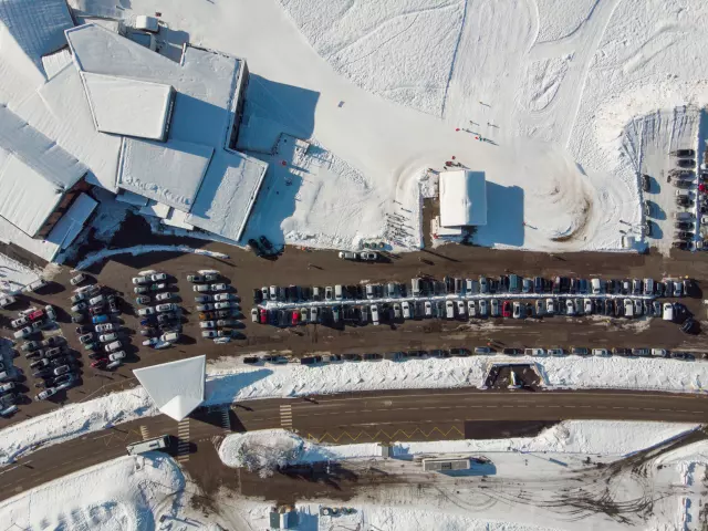 Parking du Signal, Les Saisies