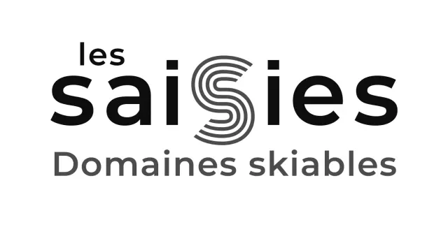 Les Saisies_Logo_DOMAINES SKIABLES_NOIR