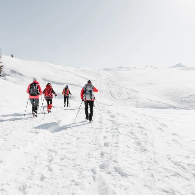 camminata in montagna