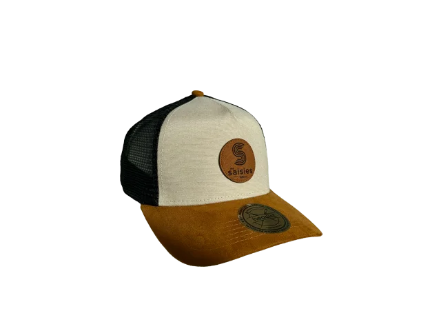 Creme Brown Cap