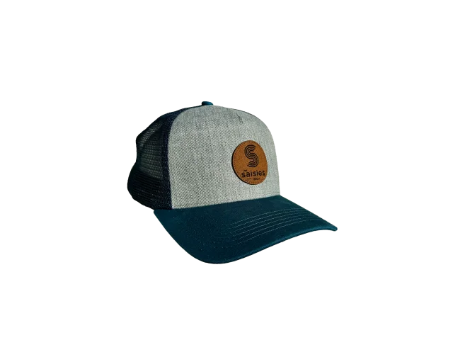 Grey Blue Cap