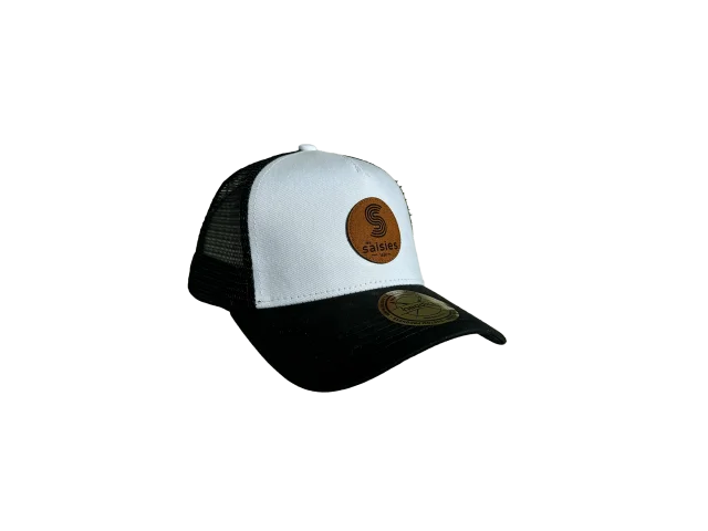 Black White Cap