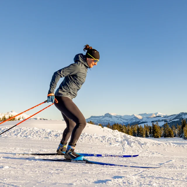 Ski de Fond - Espace nordique - Les Saisies