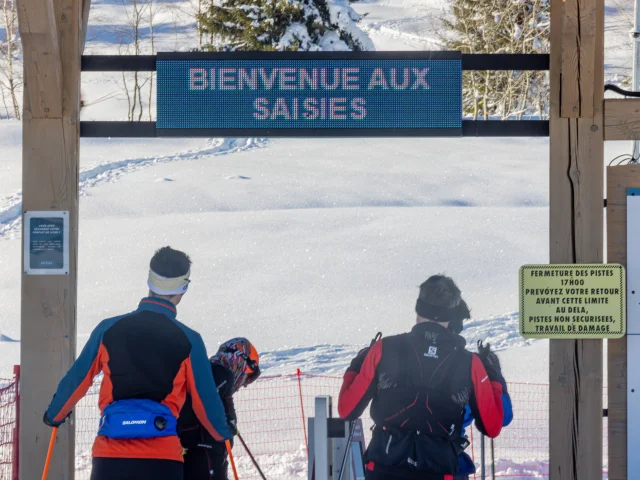 Ski de Fond - Espace nordique - Les Saisies